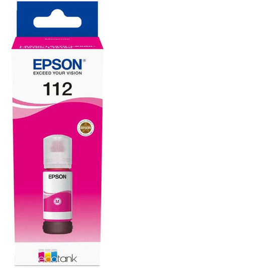 Epson 112 pigment magenta EcoTank ink bottle C13T06C34A