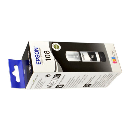 Epson genuine ink bottle with EcoTank compatibility