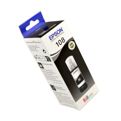 Epson genuine ink bottle with EcoTank compatibility