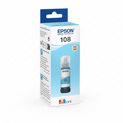 Epson 108 Light Cyan EcoTank original ink
