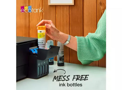 Epson EcoTank light cyan ink refill bottle