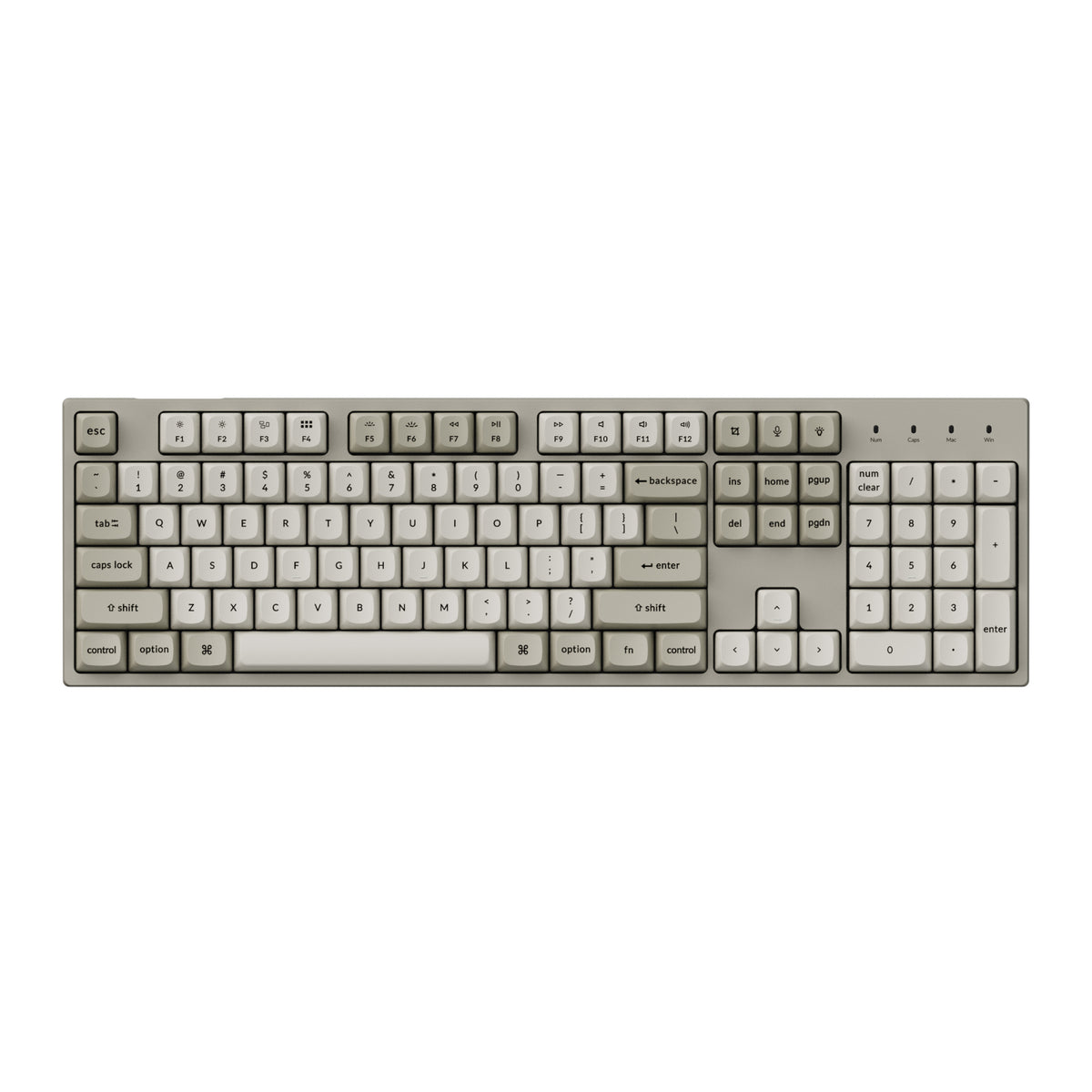 Keychron C2 Pro 100% 8K Super Red Switch Hot-Swap RGB Wired Custom Mechanical Keyboard