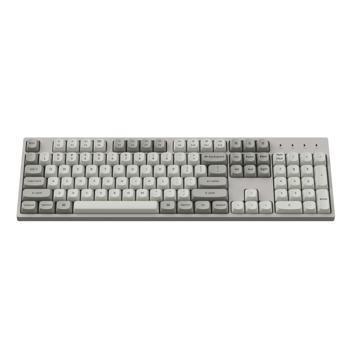 Keychron C2 Pro 100% 8K Super Red Switch Hot-Swap RGB Wired Custom Mechanical Keyboard