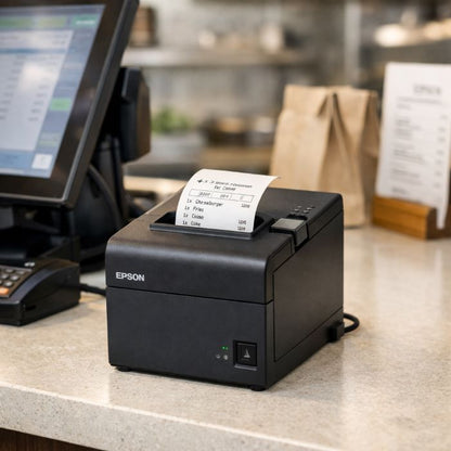 Epson TM-T20IIIE USB and LAN receipt printer product image