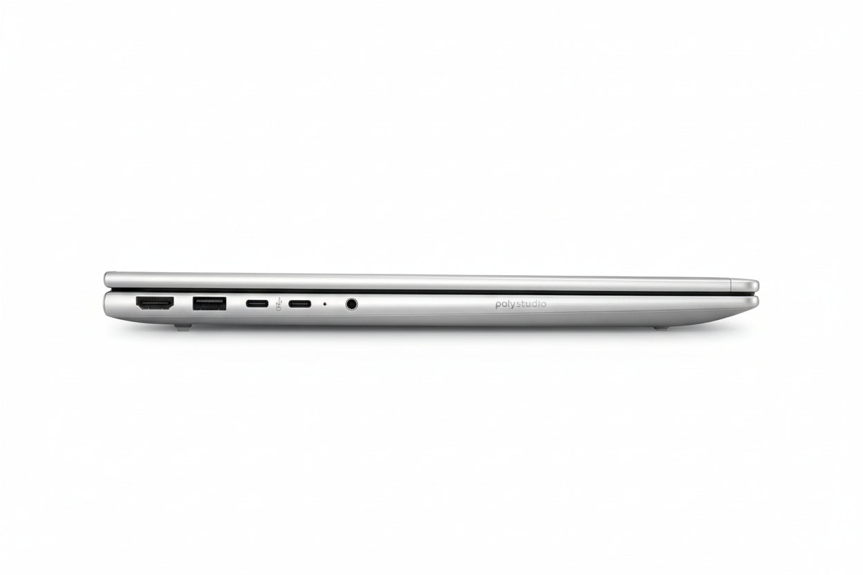 Right side of HP ProBook 4 G1i showing USB-A port and RJ-45 Ethernet connector.

