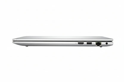 HP ProBook 4 G1a 16 open on flat surface displaying 16:10 aspect ratio screen.

