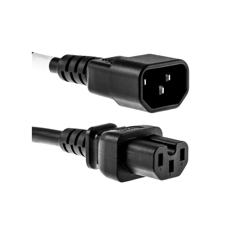 CAB024 IEC C14 to C15 power cable main view
