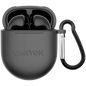 CANYON headset TWS-6 Black in a soft-touch silicone case, offering great audio and Bluetooth 5.3 connectivity.