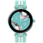 CANYON smart watch Semifreddo SW-61 Green features customizable faces and tracks health with 25 sports modes.