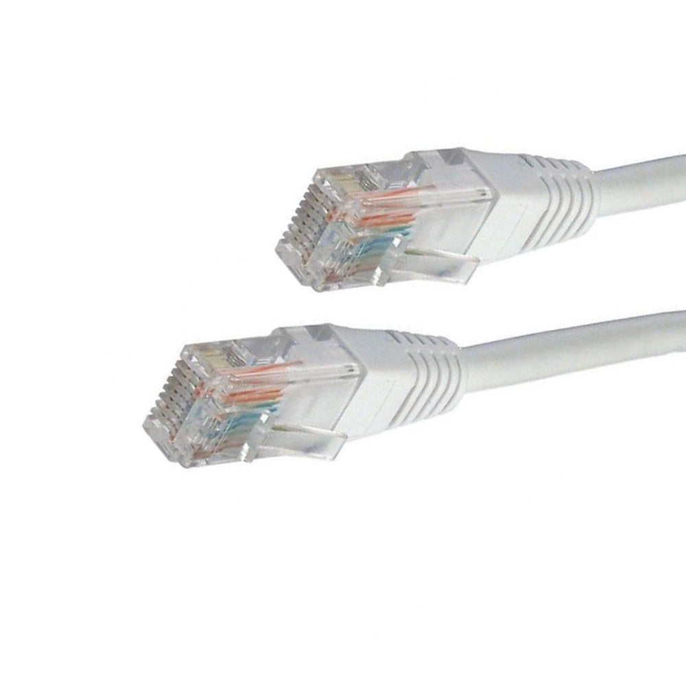 M-Link Cat6 Ethernet Cable 15 Meter Flylead High Speed LAN Cable Light Grey