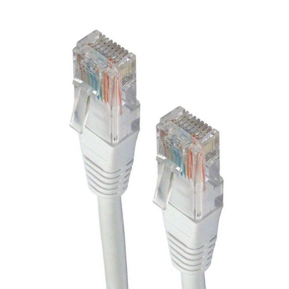 M-Link Cat6 Ethernet Cable 15 Meter Flylead High Speed LAN Cable Light Grey