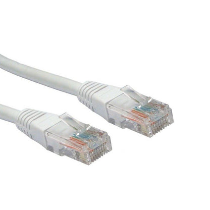 M-Link Cat6 Ethernet Cable 15 Meter Flylead High Speed LAN Cable Light Grey