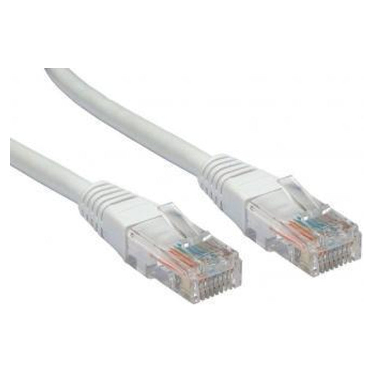 MicroWorld Cat6 Network Flylead 20m – Light Grey – product view