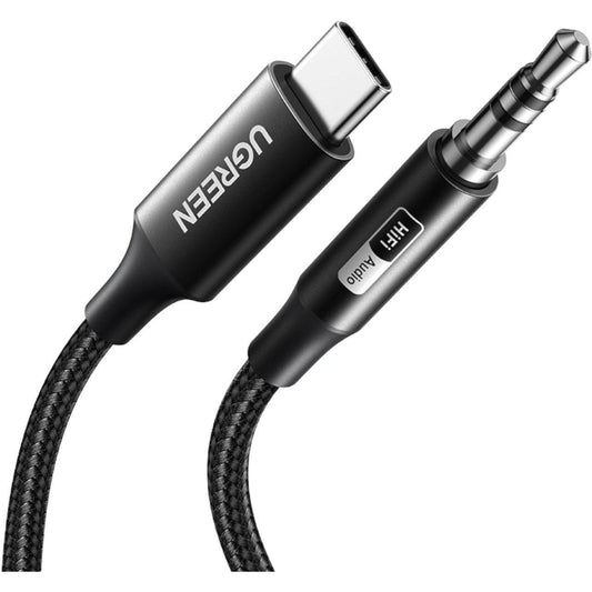UGreen USB Type-C to 3.5mm AUX Audio Cable 2M - Black