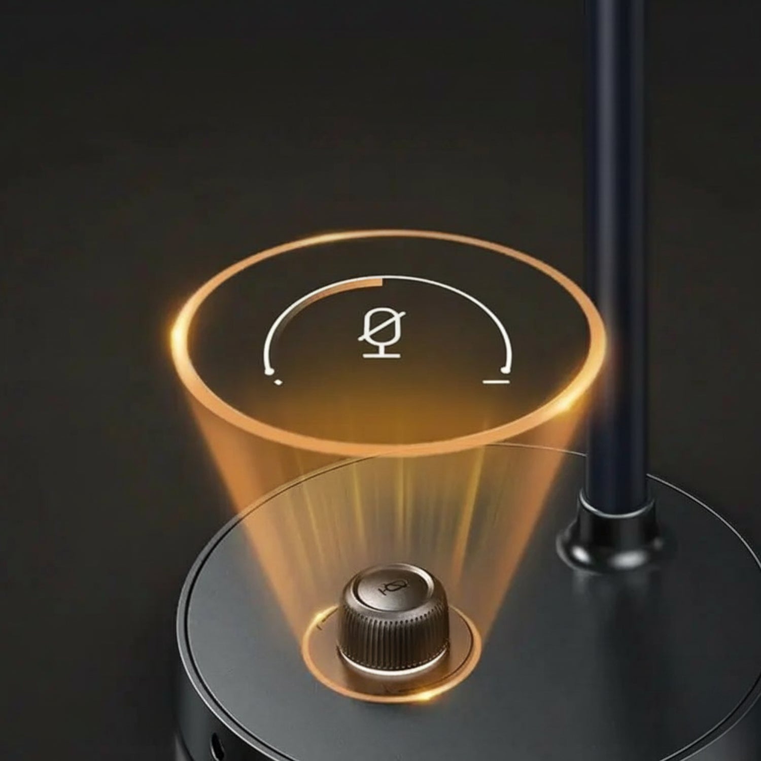 UGreen USB Desktop Basic Microphone – Black, Plug-and-Play 16-bit 48KHz Audio