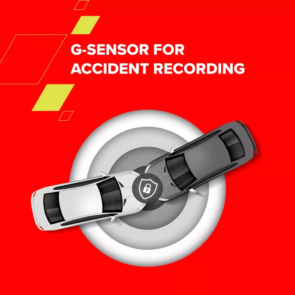 CANYON car recorder DVR10GPS FullHD 1080p Wi-Fi GPS Black features G-sensor for accident recording and safety.