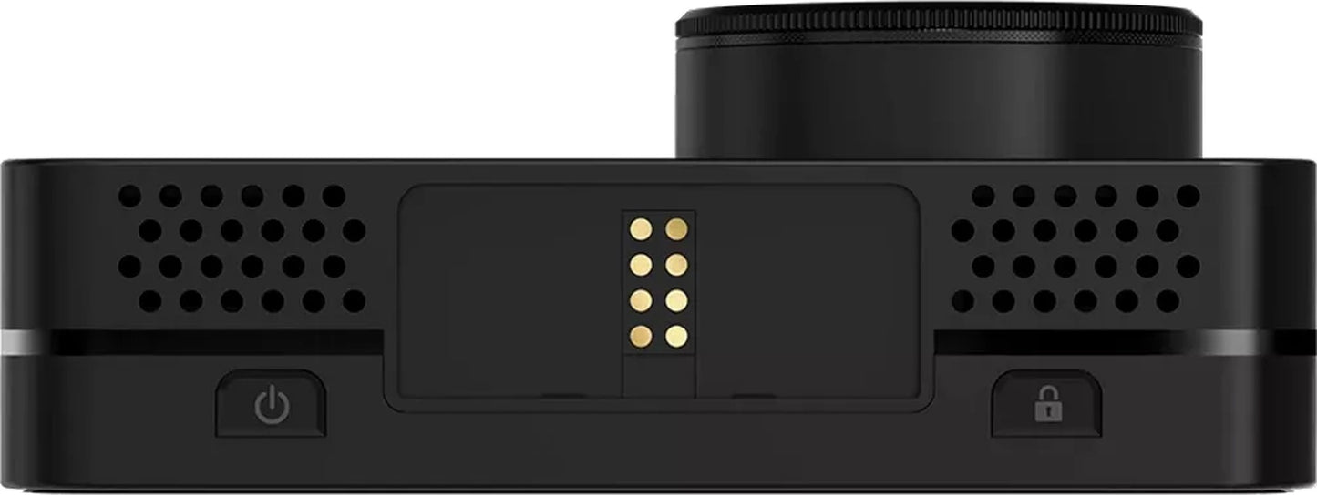 CANYON car recorder DVR10GPS FullHD 1080p Wi-Fi GPS Black features a sleek design with advanced recording capabilities.