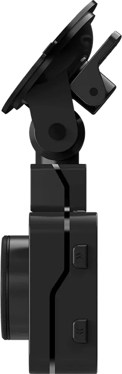 CANYON car recorder DVR10GPS FullHD 1080p Wi-Fi GPS Black with sleek design and adjustable mount for easy installation.