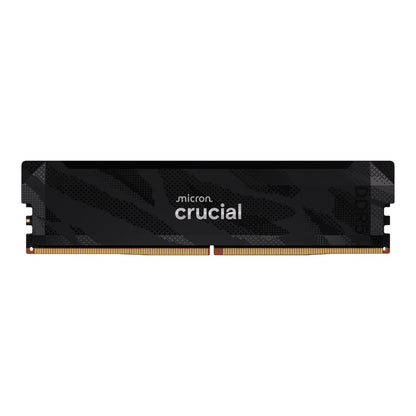 Crucial Pro 16GB 6400Mhz DDR5 Desktop OC Gaming Memory - Black
