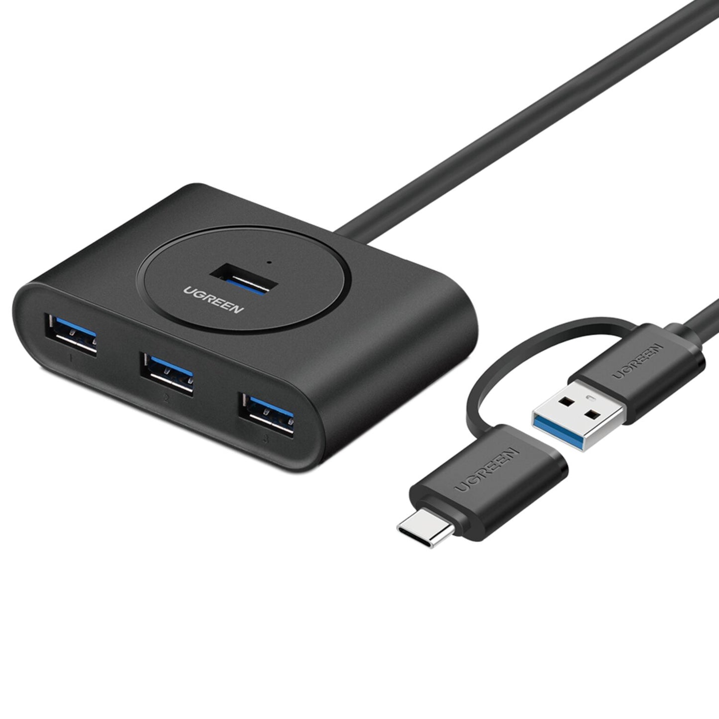 UGREEN 4-Port USB 3.0 Hub | 5Gbps Data Transfer - 0.5m