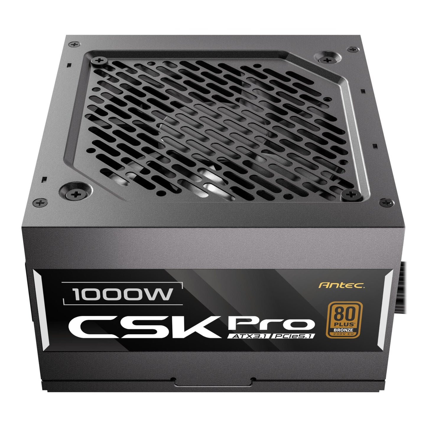 Antec CSK1000 PRO ATX3.1 Semi-Modular 1000W Power Supply offers reliable performance for high-end PCs.