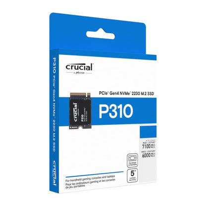 Crucial P310 2TB PCIe Gen4 2230 NVMe M.2 SSD