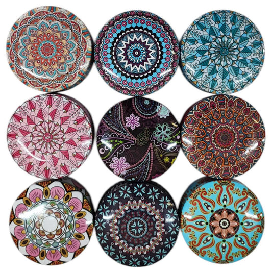 Candle Collection - Nine Scents Aromatic Bliss in Decorative Tins -  Ideal Gift for Any Occasion - SCN-21