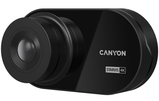 Canyon CND-DVR40 8MP Dashcam Video Recorder UltraHD 4K 2160p Wi-Fi Black
