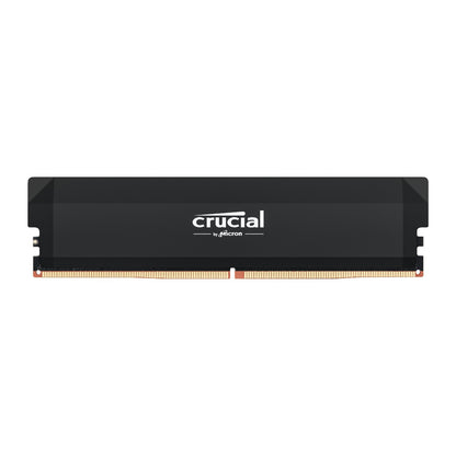 Crucial 16GB DDR5 6400MHz CL38 UDIMM Pro Overclocking Desktop Memory – Black High-Performance RAM for gamers and creators.