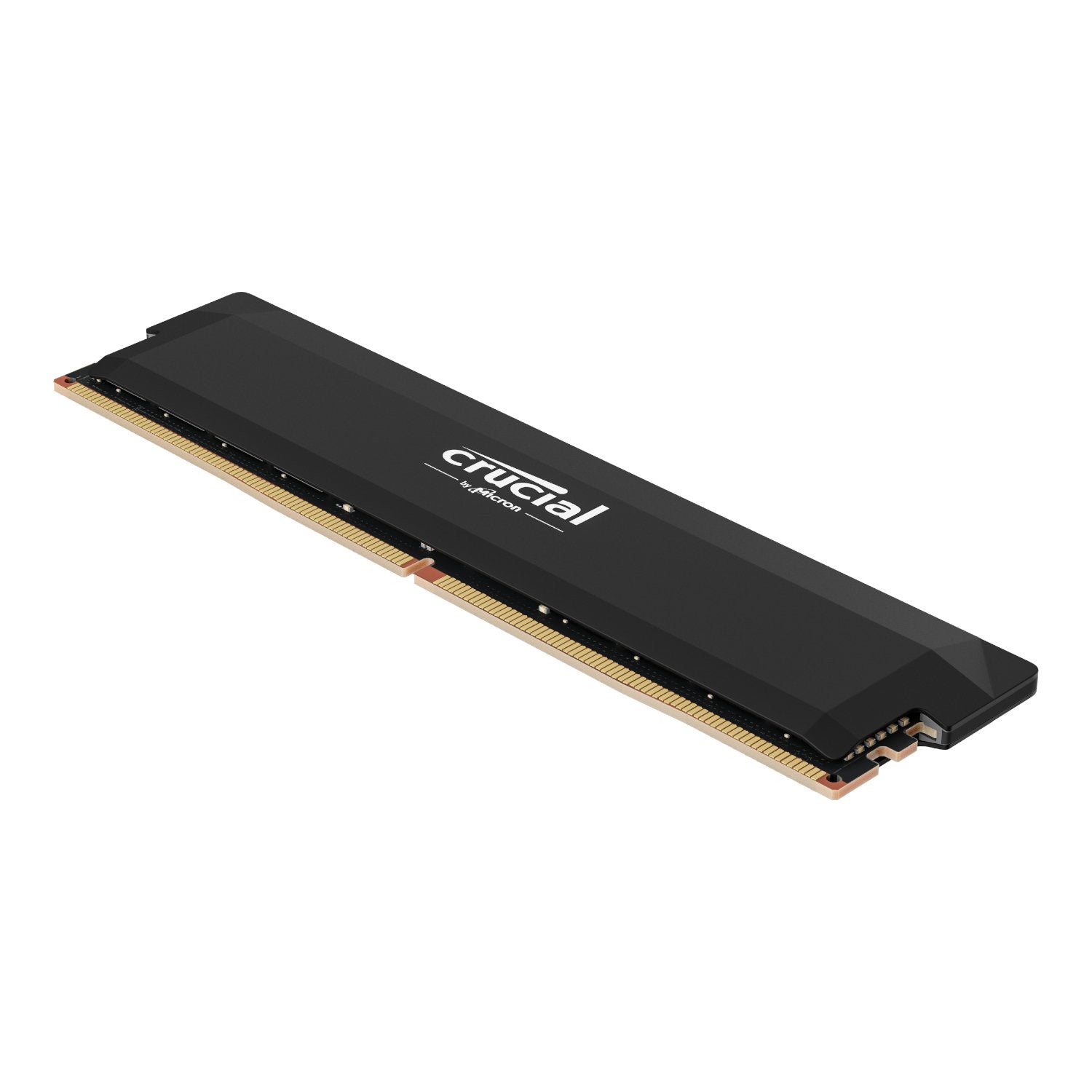 Crucial 16GB DDR5 6400MHz CL38 UDIMM Pro Overclocking Desktop Memory – Black High-Performance RAM for gamers and creators.