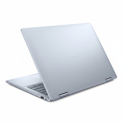 Dell 14 Plus convertible laptop folded in tent mode