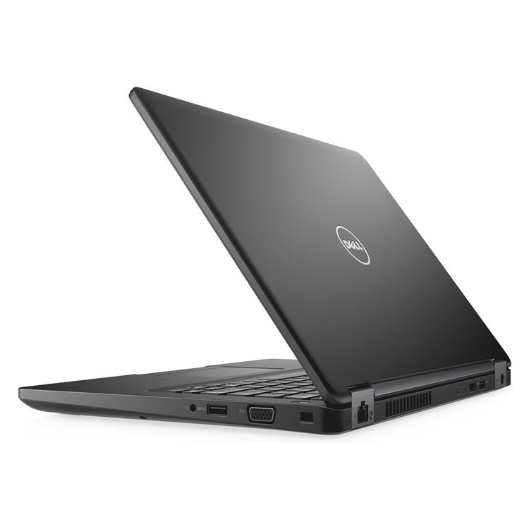 Dell Latitude 5480 refurbished 14-inch business notebook rear and side view