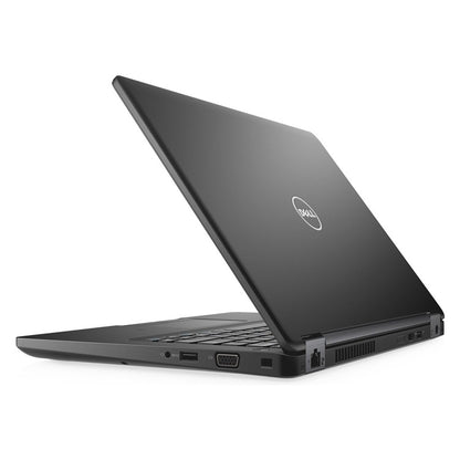 Dell Latitude 5480 refurbished 14-inch business notebook rear and side view