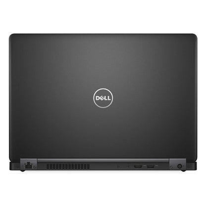Dell Latitude 5480 refurbished notebook closed rear view showing ports