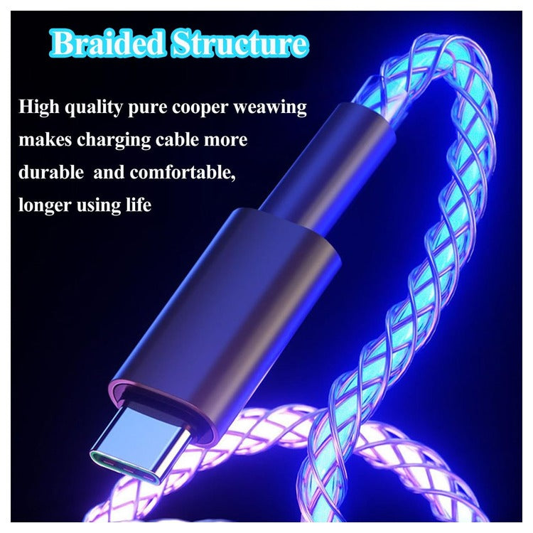 Philips DLC5130C/00 illuminated braided cable design