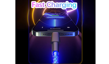 USB-C M-M Cable RGB 60W Fast Charging