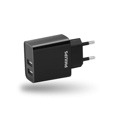 Philips Dual USB Wall Charger 15.5W 3.1A