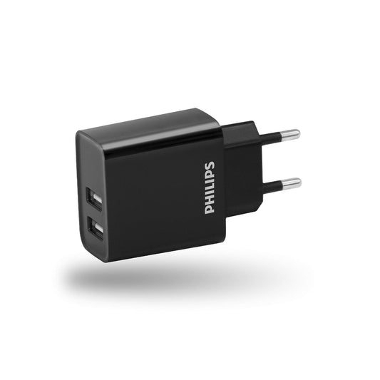 Philips Dual USB Wall Charger 15.5W 3.1A