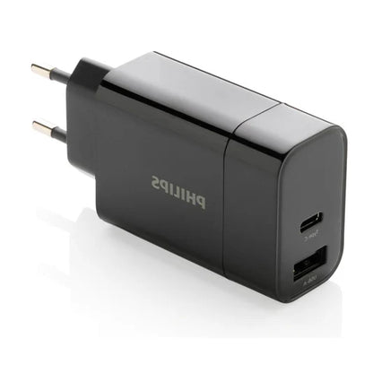 Philips 20W USB-C Power Delivery Wall Charger – Black