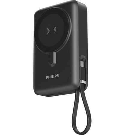 Philips 20,000mAh 22.5W Magnetic Wireless Power Bank – Black