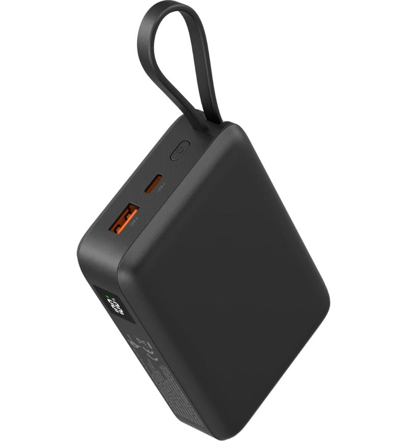 Philips 20,000mAh 22.5W Magnetic Wireless Power Bank – Black