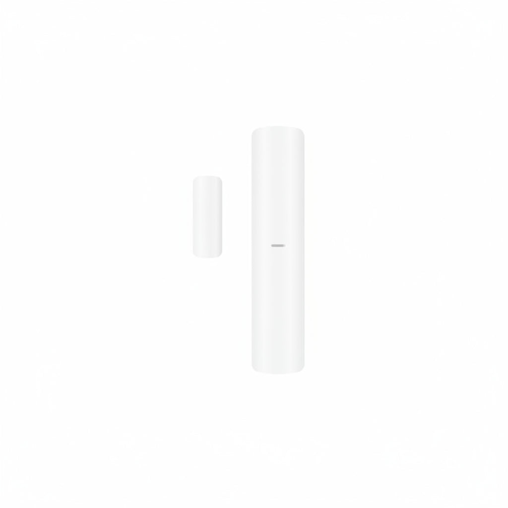 Hikvision AX Pro wireless magnetic contact sensor.

