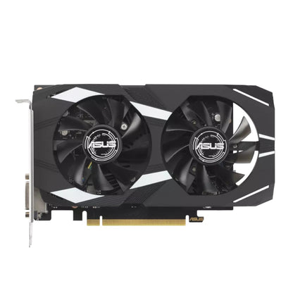 ASUS Dual GeForce RTX 3050 OC 6GB GDDR6 Gaming Graphics Card features a compact design perfect for gamers.