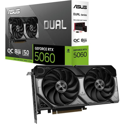 ASUS Dual GeForce RTX 5060 OC Edition 8GB GDDR7 Graphics Card