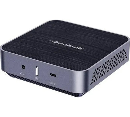 Decibell AM02 Pro Mini Desktop AMD Ryzen 7 16GB RAM 1TB SSD Win11 Pro, compact design for powerful performance.