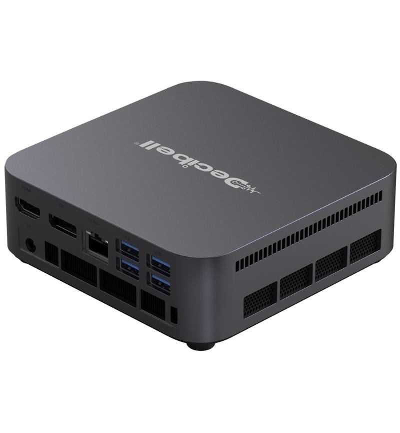 Decibell Mini Pc with AMD Ryzen 7, 16Gb RAM, 512Gb storage, Windows 11 Pro delivers powerful performance in a compact design.