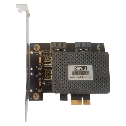 Dual SATA 3.0 PCI-E Expansion adaptor Card by MicroWorld Brand - PCIE001