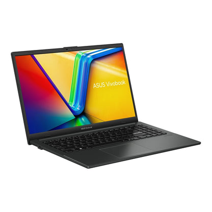 ASUS Vivobook laptop with colorful display on a white background