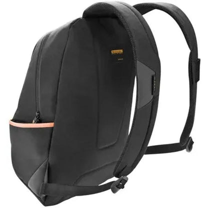 Everki Swift 17 black laptop backpack front view - EKP116NBK