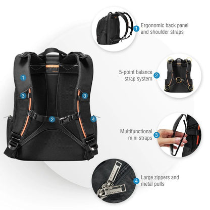 Everki Flight backpack EKP119 interior detail